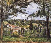 Paul Cezanne village scenery Sweden oil painting artist